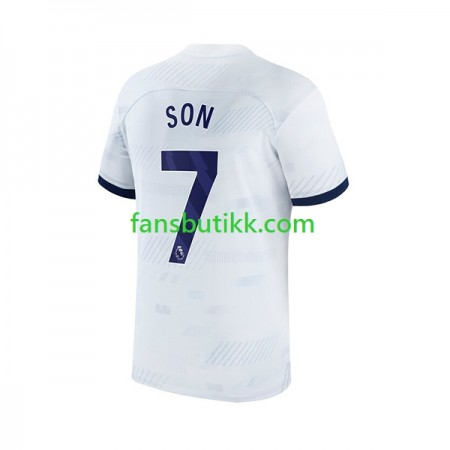 Fotballdrakt Tottenham Hotspur Son Heung-min 7 Hjemmetrøye 2023-2024 Kortermet